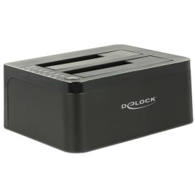 DeLOCK 62661 docking station per unità di archiviazione USB 3.2 Gen 1 (3.1 Gen 1) Type-B Nero