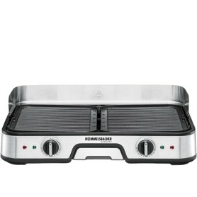 Rommelsbacher BBQ 2025 griglia di cottura elettrica Libera installazione 2000 W Nero, Acciaio inox (TISCHGRILL BBQ 2025)