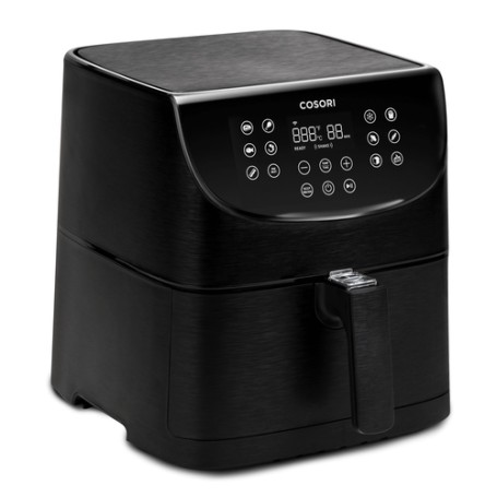 Heiluftfritteuse Smart Chef Edition CS158-RXB (schwarz, 1.700 Watt, Korb 5,5 Liter)