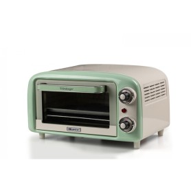 Ariete 3919 Forno Elettrico Vintage, 800W, Capacità 10L, Doppio vetro, Retrò, Verde (3919GR)