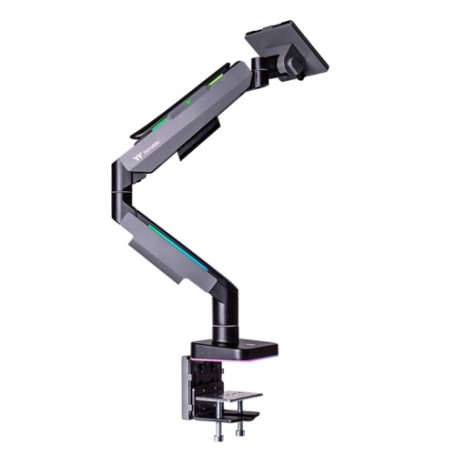 Thermaltake GEA-MSR-SMSBLK-01 Supporti a parete per TV 124,5 cm (49") Scrivania Nero, Grigio