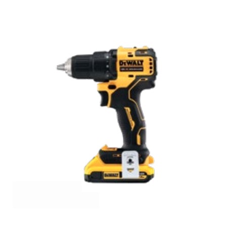 DeWALT DCD708D2T-QW cacciavite elettrico e avvitatore a impulso 1650 Giri/min Nero, Giallo