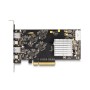 DeLOCK Scheda PCI Express x8 con 2 x USB 20 Gbps USB Type-C femmina e 2 x USB 10 Gbps di Tipo-A femmina - Quad Channel (90097)