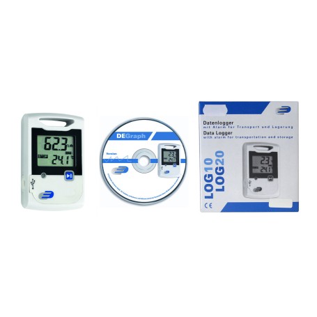 TFA-Dostmann LOG20 Termometro da ambiente elettronico Interno Bianco (5005-1002)