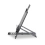 BakkerElkhuizen Ergo-Q Hybrid Pro Supporto per computer portatile Nero, Grigio scuro 40,6 cm (16") (BNEQHPDG)