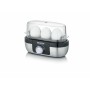 Severin EK 3163 3 uovo/uova Nero, Acciaio inox, Trasparente