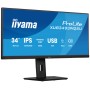 iiyama ProLite XUB3493WQSU-B6 Monitor PC 86,4 cm (34") 1440 x 3440 Pixel UltraWide Quad HD LED Nero