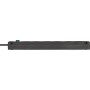 Brennenstuhl 1150660415 prolunghe e multiple 3 m 5 presa(e) AC Interno Nero