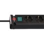 Brennenstuhl 1150660415 prolunghe e multiple 3 m 5 presa(e) AC Interno Nero