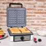 Cecotec Fun Gofrestone Double 2 waffle 1200 W Grigio, Bianco (08006)