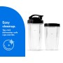NutriBullet Pro 900 0,9 L Frullatore per sportivi 900 W Bianco (0C22300112)