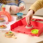 Kinetic Sand , Set di Gioco Squish Pizza, con 452 g di Sabbia e 5 Attrezzi, Giocattoli per Bambini e Bambine, 5+ Anni (6072551)