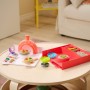 Kinetic Sand , Set di Gioco Squish Pizza, con 452 g di Sabbia e 5 Attrezzi, Giocattoli per Bambini e Bambine, 5+ Anni (6072551)