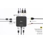 i-tec USB-C DP Dual HDMI Docking Station with Power Delivery 100 W + Universal Charger 100W (C31TRIVIDPRO100W)