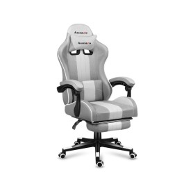 Huzaro FORCE 4.7 Sedia da gaming per PC Seduta a dondolo (culla) Grigio (HZ-Force 4.7 White Mesh)