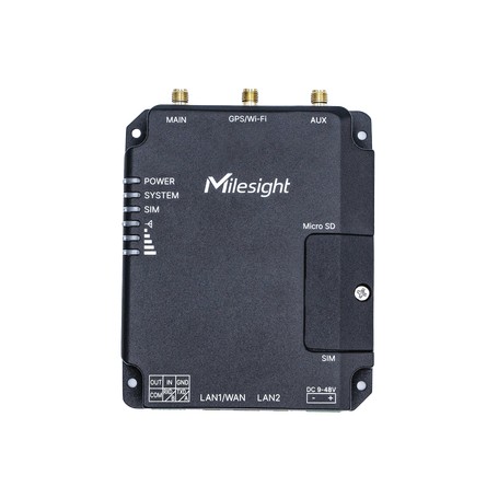 Milesight UR32-L04AF-W-485 router wireless Fast Ethernet Banda singola (2.4 GHz) 4G Nero (UR32-L04EU-W-485)