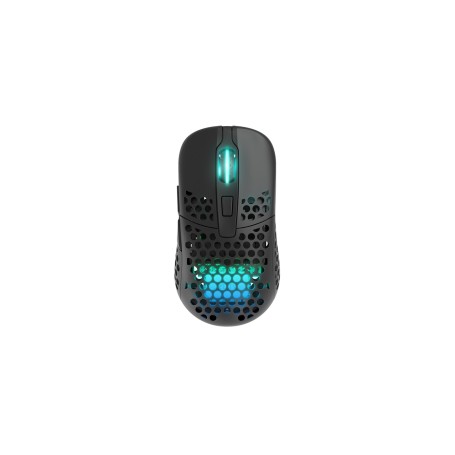 CHERRY XTRFY M42 RGB mouse Gaming Ambidestro RF Wireless + USB Type-C Ottico 19000 DPI (M42W-RGB-BLACK)