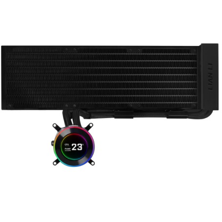 Lian Li GA II Hydroshift II LCD-C 360N Case per computer Dissipatore di calore/Radiatore Nero (GHS2LCD36B)
