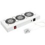 Triton RAC-CH-X24-X1 - Rack-Lüftereinsatz - mit Ventilator, Thermostat - Wechselstrom 230 V - RAL 7035