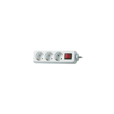 Brennenstuhl 1550620413 prolunghe e multiple 1,4 m 3 presa(e) AC Bianco