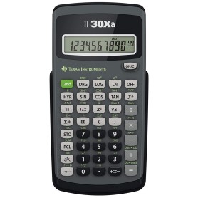 Texas Instruments TI-30Xa calcolatrice Tasca Calcolatrice scientifica Nero, Grigio (TI30XA)
