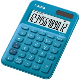 Casio MS-20UC-BU calcolatrice Desktop Calcolatrice di base Blu (MS-20UC-BU)