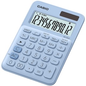 Casio MS-20UC-LB calcolatrice Desktop Calcolatrice di base Blu (MS-20UC-LB)