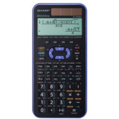 Sharp EL-W506TBSL calcolatrice Desktop Calcolatrice scientifica Nero (ELW506TBSL)