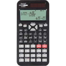 Rebell SC2060S calcolatrice Tasca Calcolatrice scientifica Nero (SC2060S)