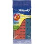 Pelikan BR 40 gomma per cancellare Blu, Rosso 4 pz (006533)