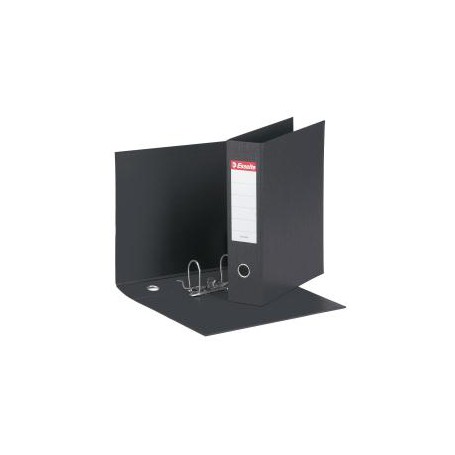 Esselte Eurofile raccoglitore ad anelli Nero (390755130)