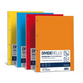 Favini A56Y104 divisore Multicolore (A56Y104)