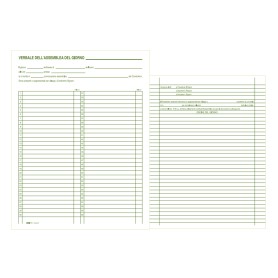 Edipro Minutes of meeting building modulo e libro contabile 100 pagine (E2529)