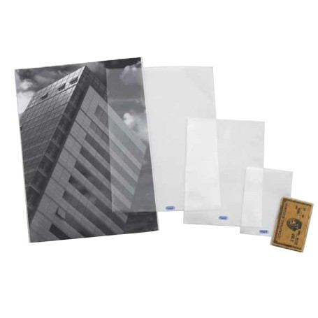 Favorit Upocket cartellina con fermafoglio Polipropilene (PP) Trasparente (100460114)