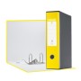 Esselte EUROFILE raccoglitore ad anelli Giallo (390755930)