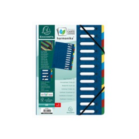 Exacompta 55122E cartella Cartoncino Blu, Multicolore A4 (55122E)
