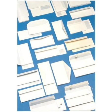 Blasetti Gommato 80 busta Carta Bianco (133A)