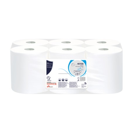 Papernet 407558 asciugamano di carta 1 fogli 100 m Cellulosa Bianco (407558)