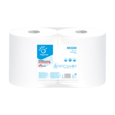 Papernet 404260 asciugamano di carta 848 fogli 190,8 m Cellulosa Bianco (404260)