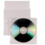 SEI Rota 430104 custodia CD/DVD Custodia a tasca 1 dischi Trasparente, Bianco (430104)