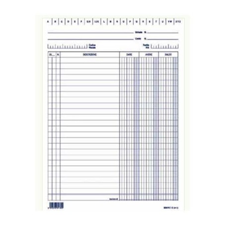 Edipro E3259BLE modulo e libro contabile 100 pagine (E3259BLE)
