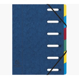 Exacompta 55062E cartella Cartone Blu A4 (55062E)