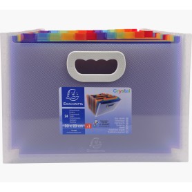Exacompta 55198E cartella Polipropilene (PP) Trasparente A4 (55198E)