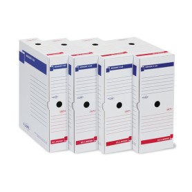 SEI Rota 673210 scatola per la conservazione di documenti Cartone Blu, Rosso, Bianco (673210)