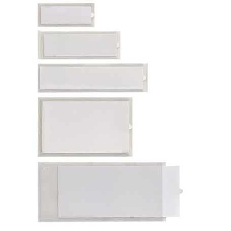SEI Rota 320414 cartellina e accessori A4 Trasparente, Bianco 500 pz (320414)