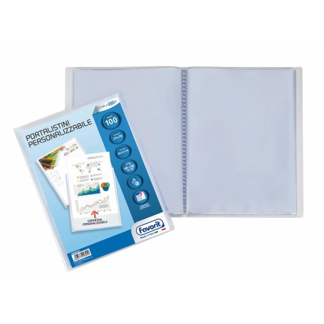 Favorit 100460333 cartella Polipropilene (PP) Trasparente A4 (100460333)