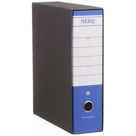 Brefiocart NERO& raccoglitore ad anelli A4 Nero, Blu (0201156BS)