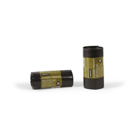 Perfetto 0357 sacchetto per rifiuti Nero 20 pz (0357)