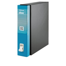 Esselte Dox 2 raccoglitore ad anelli A4 Nero, Blu (D26201)