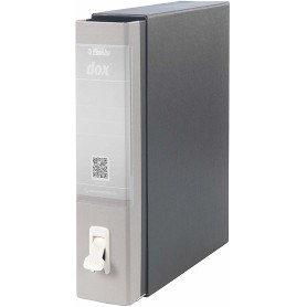Esselte Dox 2 raccoglitore ad anelli A4 Grigio (D15207)